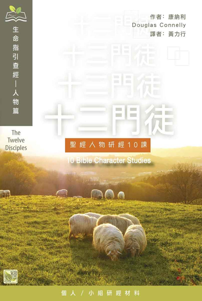 十二門徒：聖經人物研經 10 課(生命指引查經) book cover